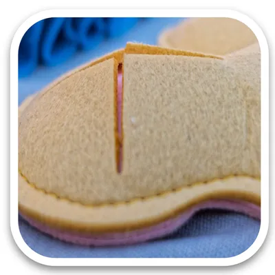 Wool-felt bone