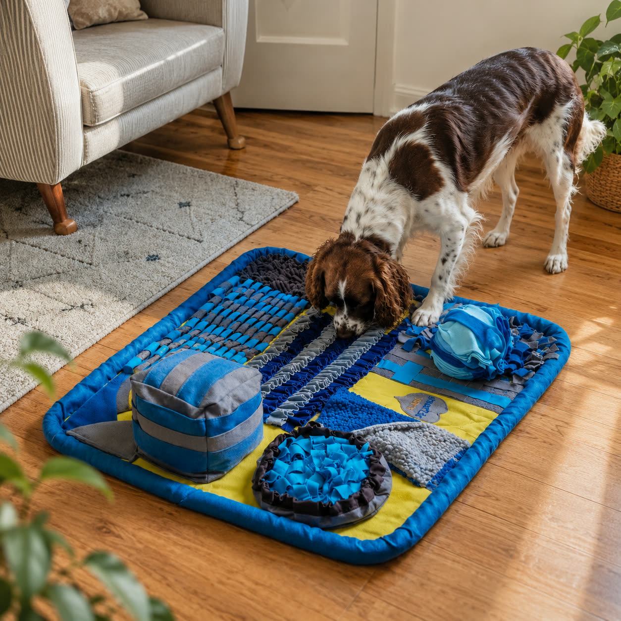 The Snooflie Yours Original — our first modular foraging mat